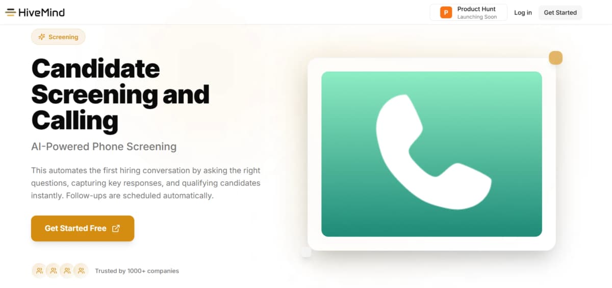 phone screening questions to ask candidates