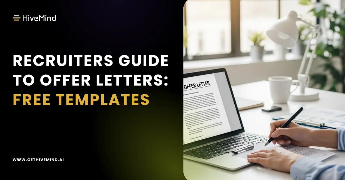 Recruiter’s Guide to Offer Letters: Free Templates & Email Samples