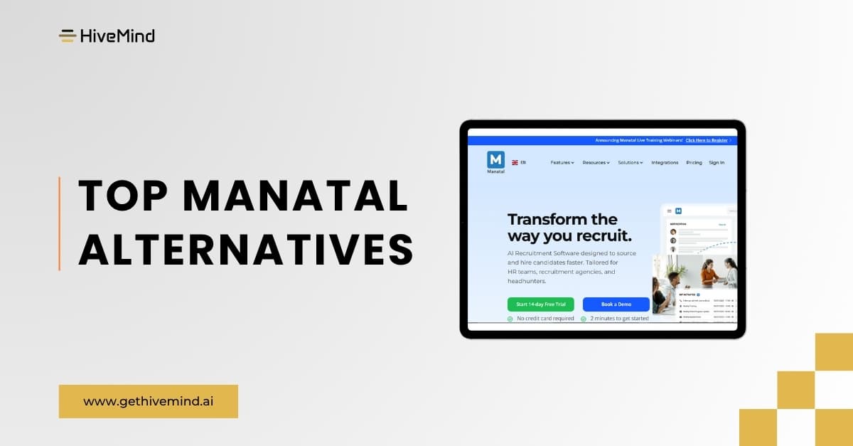 Top 11 Alternatives to Manatal Recruitment Software